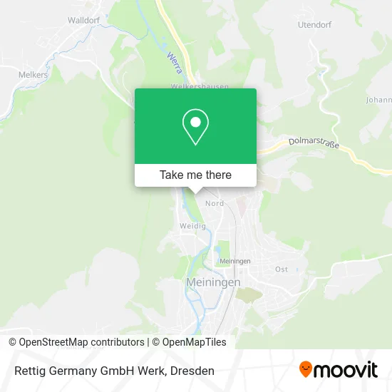 Rettig Germany GmbH Werk map