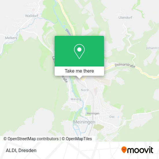 ALDI map