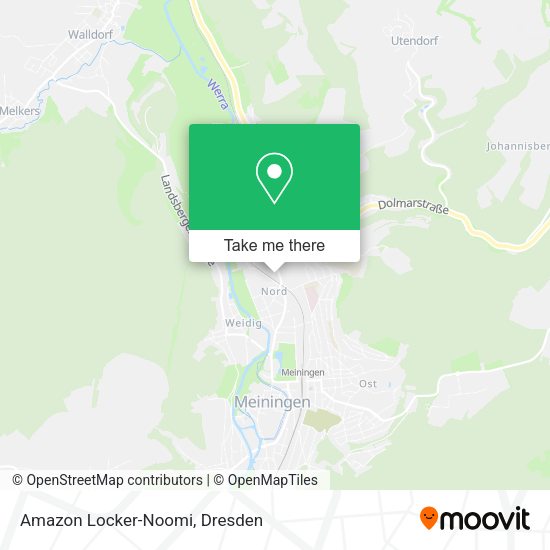 Карта Amazon Locker-Noomi
