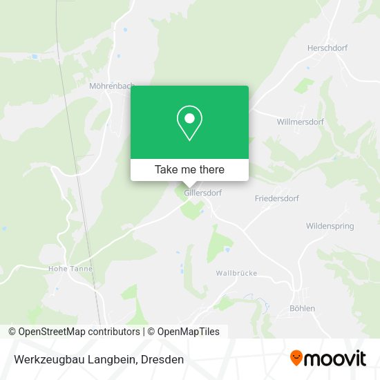 Карта Werkzeugbau Langbein