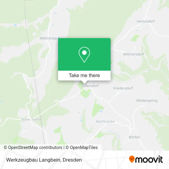 Карта Werkzeugbau Langbein