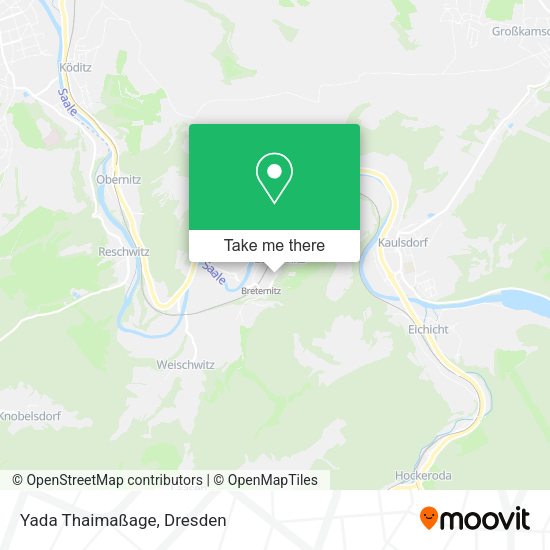 Карта Yada Thaimaßage