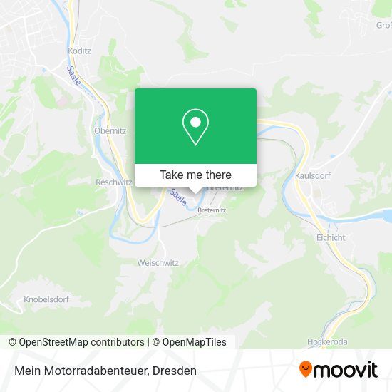 Карта Mein Motorradabenteuer