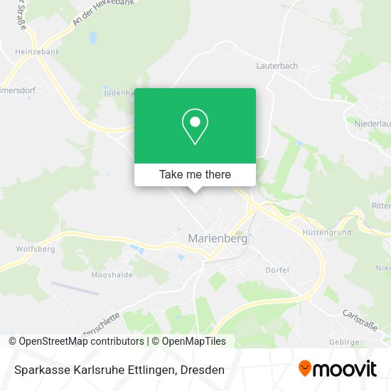 Карта Sparkasse Karlsruhe Ettlingen