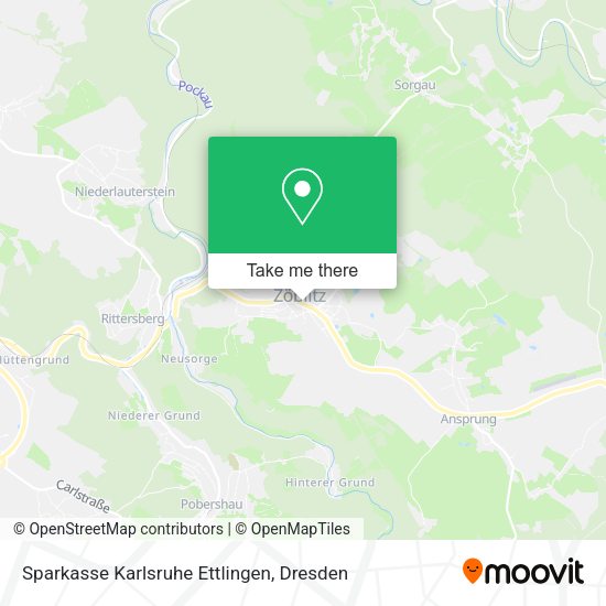 Карта Sparkasse Karlsruhe Ettlingen
