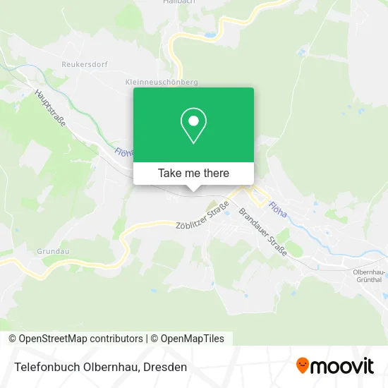 Карта Telefonbuch Olbernhau