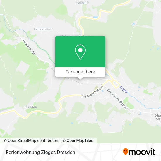 Карта Ferienwohnung Zieger