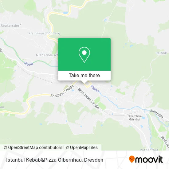 Карта Istanbul Kebab&Pizza Olbernhau