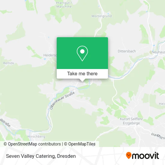 Карта Seven Valley Catering