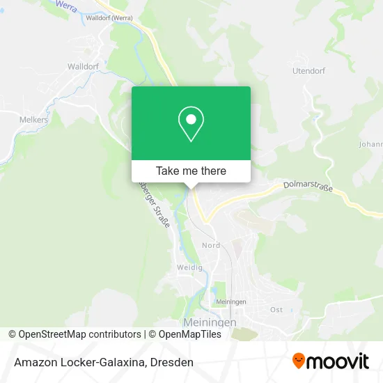 Карта Amazon Locker-Galaxina