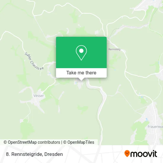 Карта 8. Rennsteigride