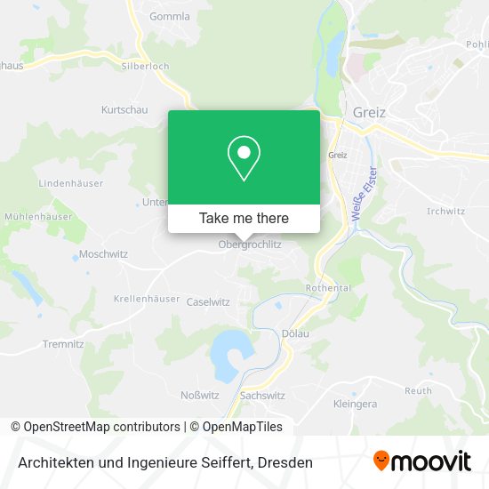 Карта Architekten und Ingenieure Seiffert