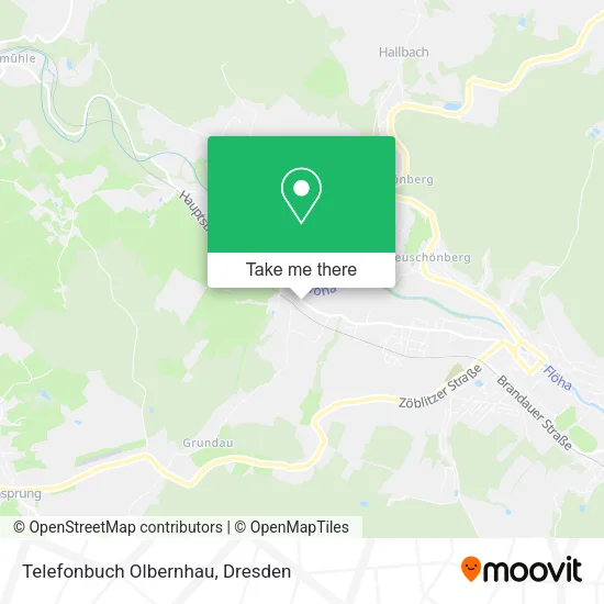 Карта Telefonbuch Olbernhau