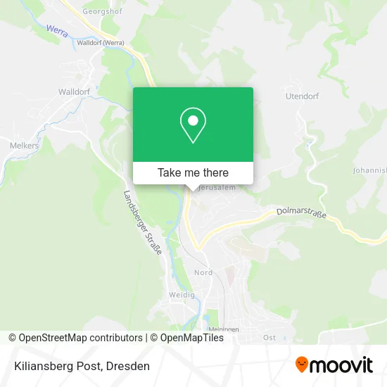 Карта Kiliansberg Post