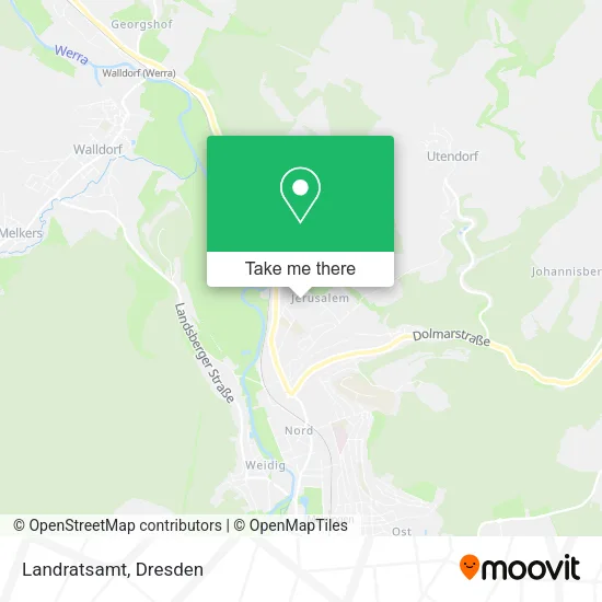 Карта Landratsamt