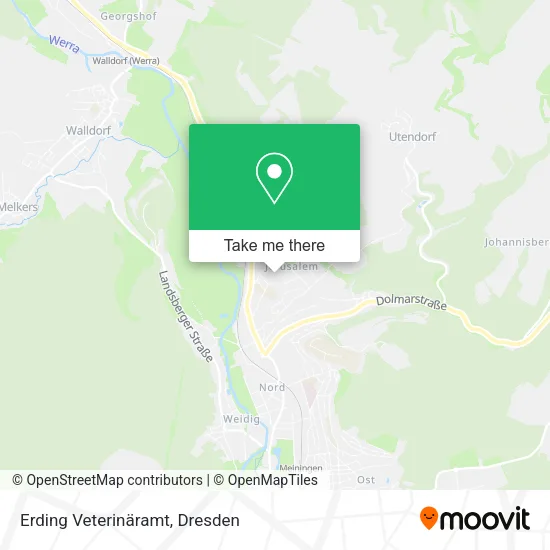 Карта Erding Veterinäramt
