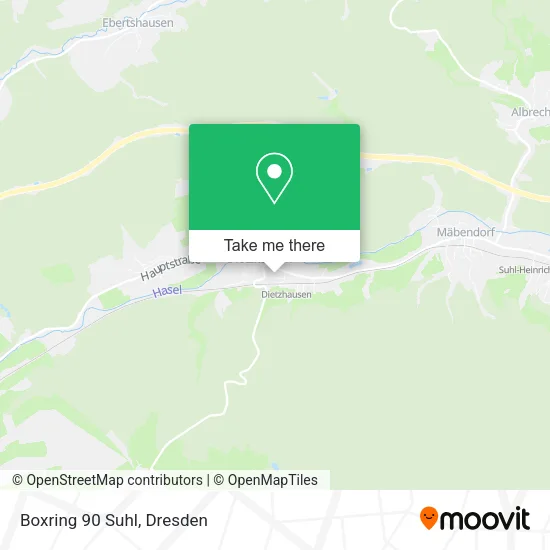 Карта Boxring 90 Suhl