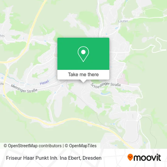 Карта Friseur Haar Punkt Inh. Ina Ebert
