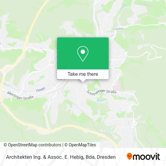 Карта Architekten Ing. & Assoc. E. Hebig, Bda