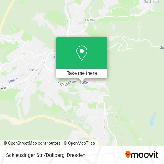 Карта Schleusinger Str./Döllberg