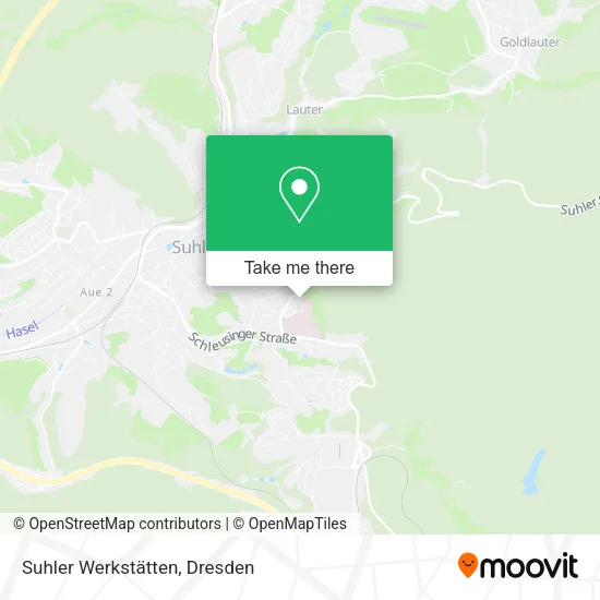 Карта Suhler Werkstätten