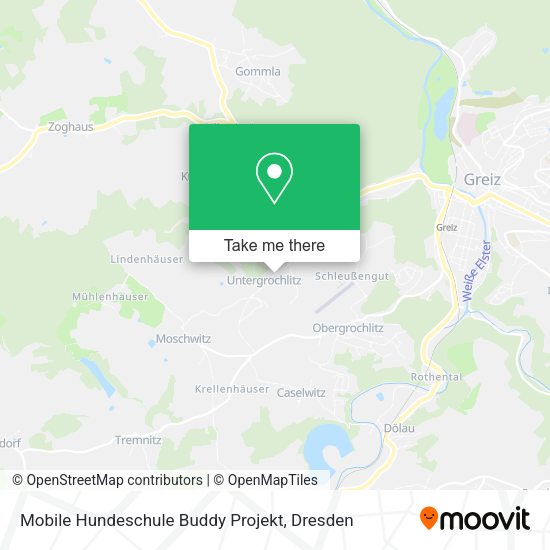 Карта Mobile Hundeschule Buddy Projekt