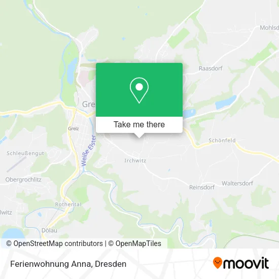 Карта Ferienwohnung Anna