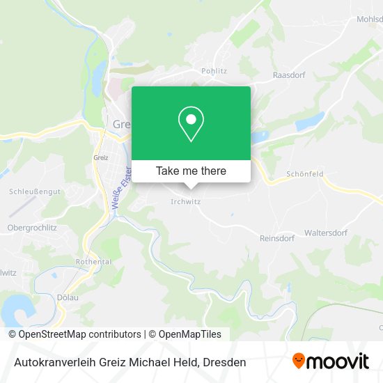 Карта Autokranverleih Greiz Michael Held