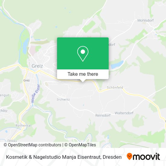 Карта Kosmetik & Nagelstudio Manja Eisentraut