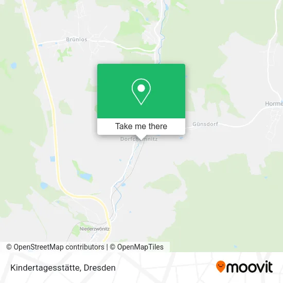 Карта Kindertagesstätte