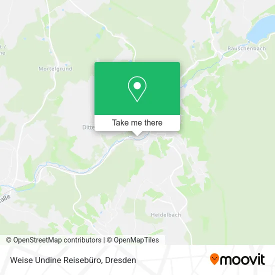 Карта Weise Undine Reisebüro