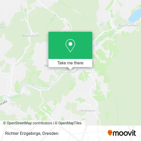 Карта Richter Erzgebirge