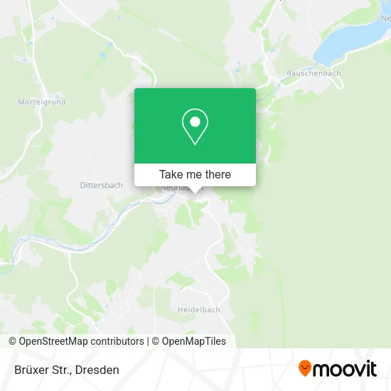 Карта Brüxer Str.