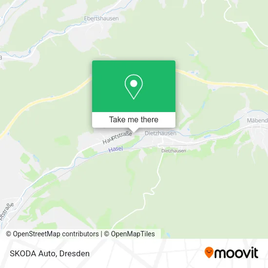 Карта SKODA Auto