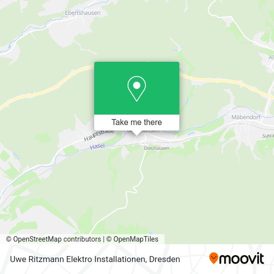 Карта Uwe Ritzmann Elektro Installationen