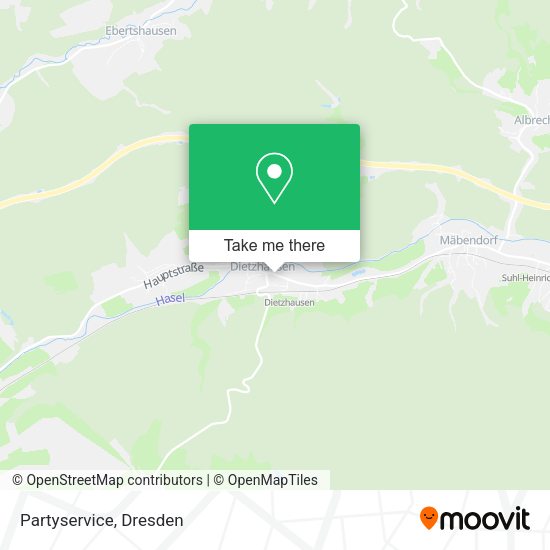 Карта Partyservice