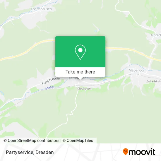 Карта Partyservice