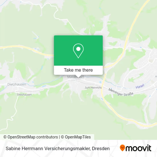 Sabine Herrmann Versicherungsmakler map