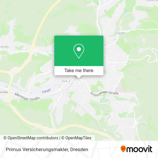 Карта Primus Versicherungsmakler