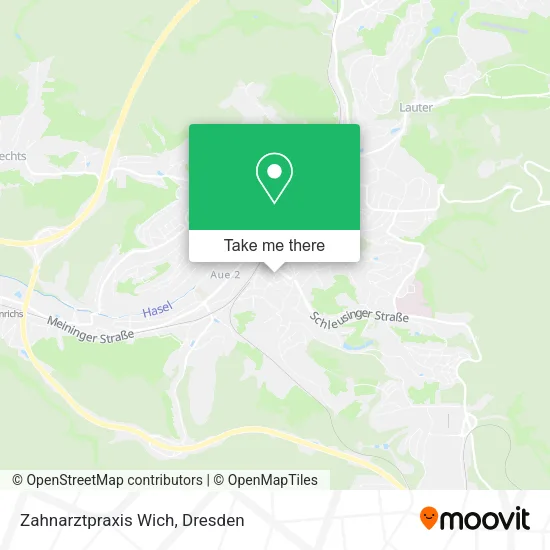 Карта Zahnarztpraxis Wich