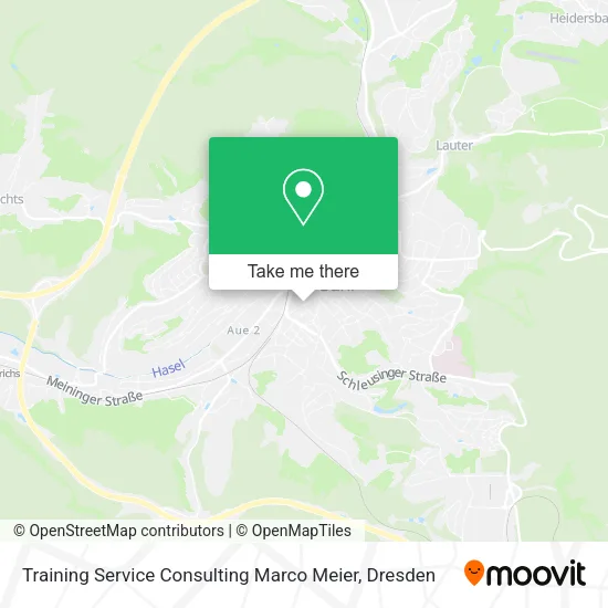 Карта Training Service Consulting Marco Meier