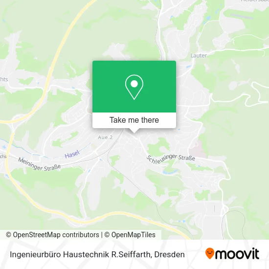 Карта Ingenieurbüro Haustechnik R.Seiffarth