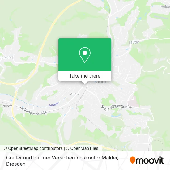 Карта Greiter und Partner Versicherungskontor Makler