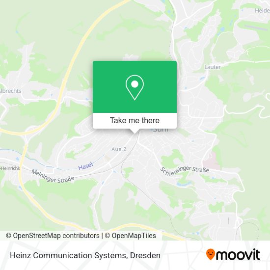 Heinz Communication Systems map