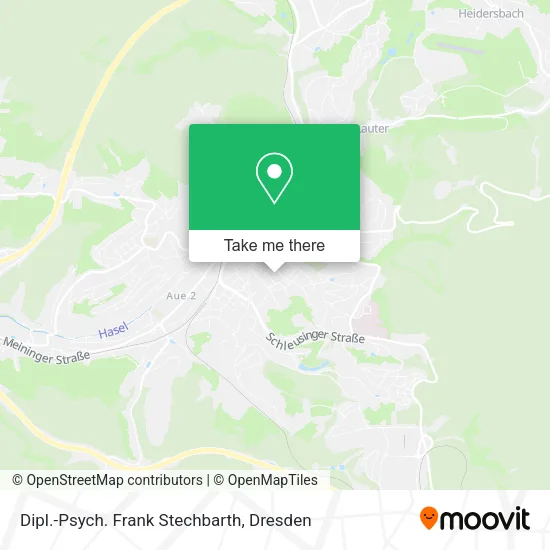 Карта Dipl.-Psych. Frank Stechbarth