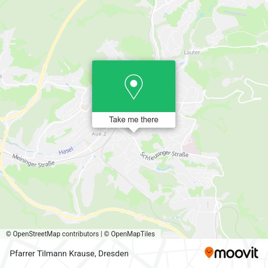 Карта Pfarrer Tilmann Krause