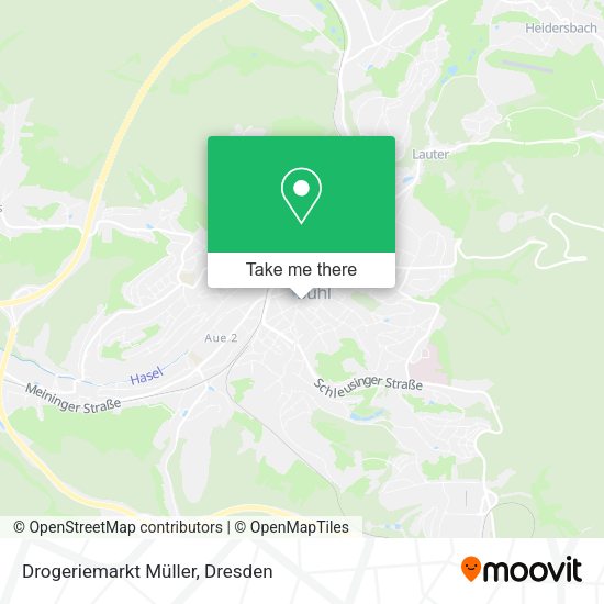 Карта Drogeriemarkt Müller