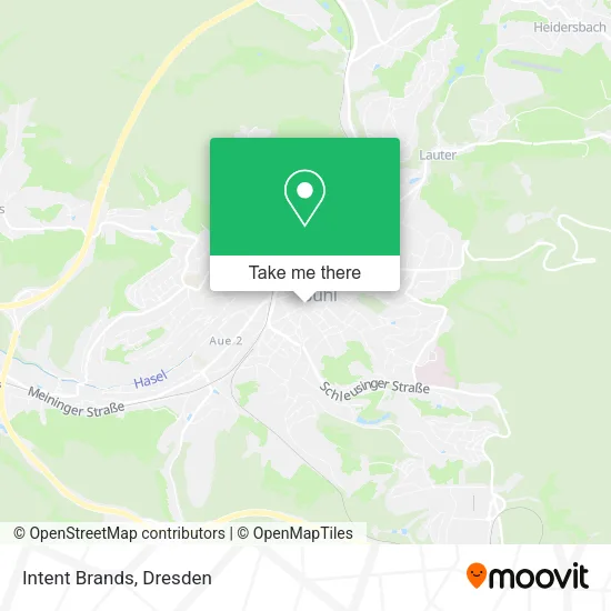 Карта Intent Brands