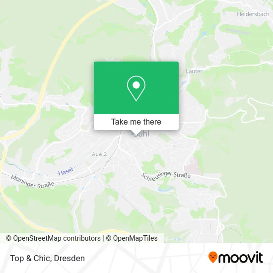 Карта Top & Chic