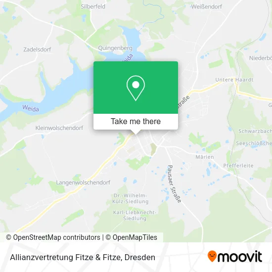 Карта Allianzvertretung Fitze & Fitze